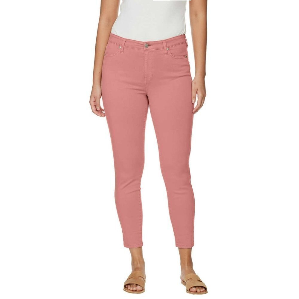NWT Buffalo Women's High Rise Soft Stretch Tencel Blend Ankle Pants